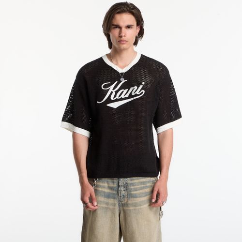 T-shirt Cursive Varsity Crochet Boxy T-Shirt L - Karl Kani - Modalova