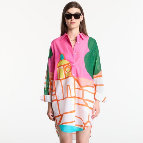 Habillage X Christina Zimpel St Tropez Shirt Dress S - Michael Kors - Modalova