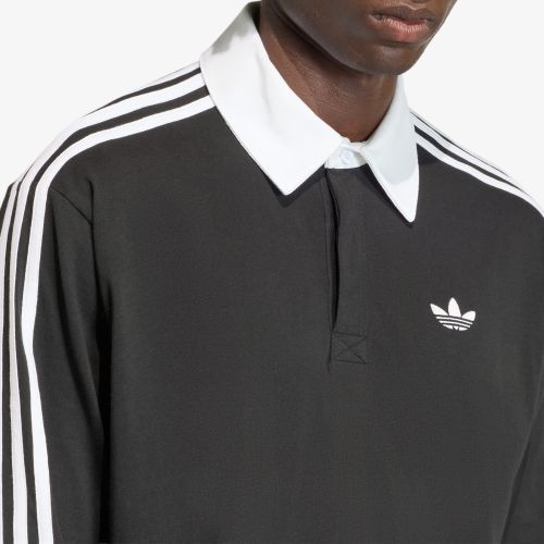 T-shirt adidas x Oasis 3-Stripes Rugby Longsleeve Polo M - adidas Originals - Modalova