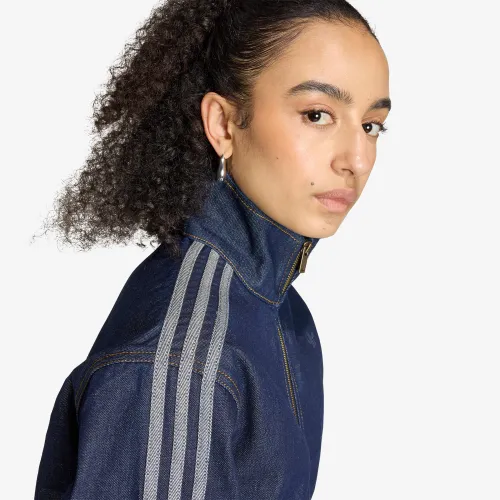 Veste adidas Firebird Denim Tracktop S - adidas Originals - Modalova