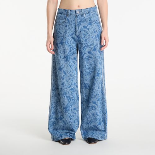Jeans adidas Liberty London Firebird Mid Rise Straight Denim Pant / 26/32 - adidas Originals - Modalova