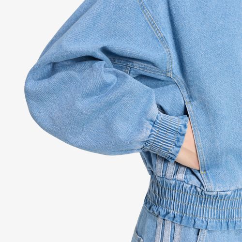 Veste adidas Stadium Washed Denim Loose Fit Jacket S - adidas Originals - Modalova