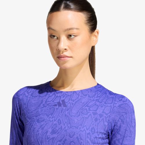 T-shirt adidas Primelift Workout Snake Twist Reversible Long Sleeve / L - adidas Performance - Modalova