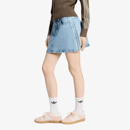 Jupe adidas Mid Rise Denim Skirt 8 - adidas Originals - Modalova