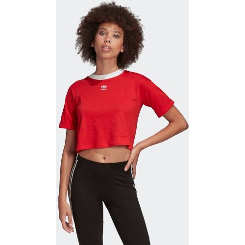 t shirt adidas femme crop top