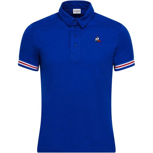 polo le coq sportif homme violet