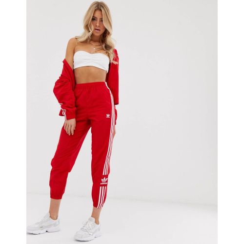 jogging rouge adidas