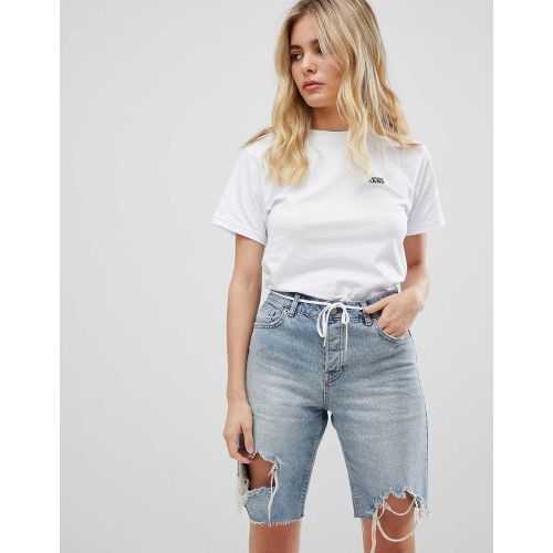 t shirt vans femme blanche