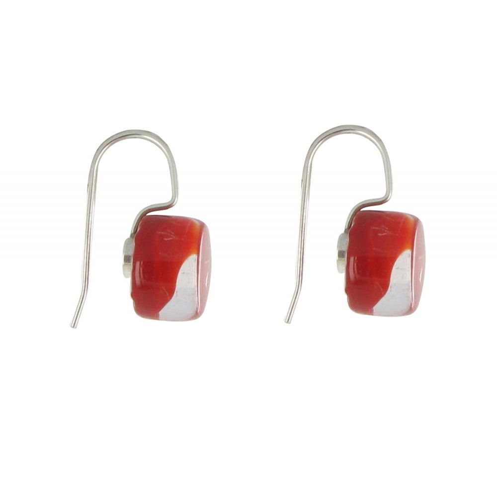 V Boucles d'Oreilles Verre Bonbons Ronds - LES POULETTES BIJOUX - Modalova