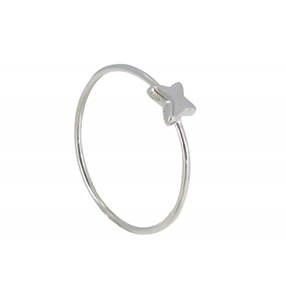 Bague Argent Mini Papillon - taille 60 - LES POULETTES BIJOUX - Modalova
