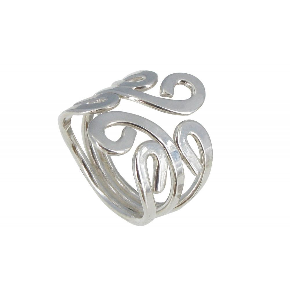 Bague Argent Signes Infinis - taille 54 - LES POULETTES BIJOUX - Modalova