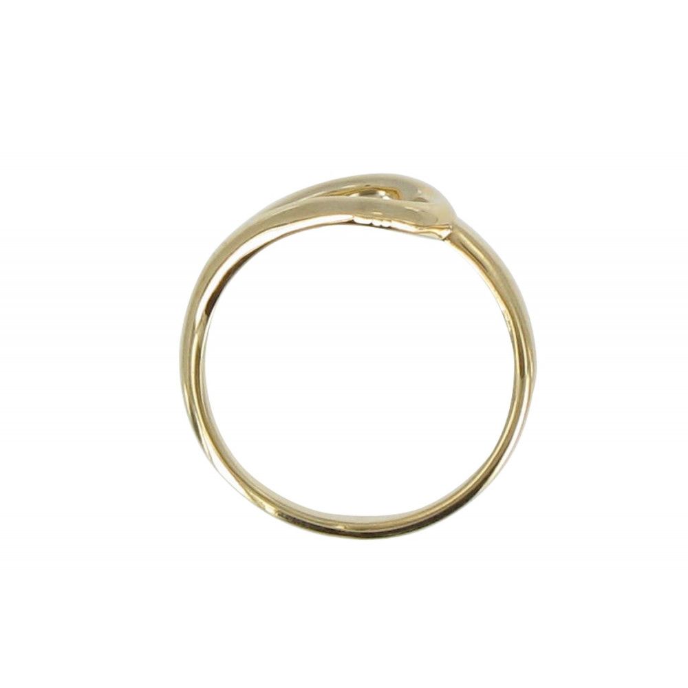 Bague Plaqué Or Goutte Evidée - taille 50 - LES POULETTES BIJOUX - Modalova