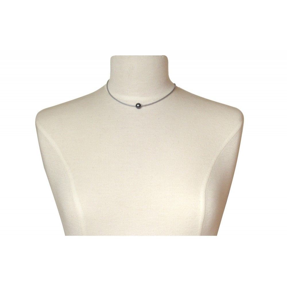 Collier La Perle Noire des Poulettes - Colors - LES POULETTES BIJOUX - Modalova