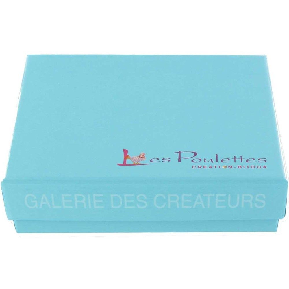 Pendentif Brossé Médaille Ronde Ange Gardien - LES POULETTES BIJOUX - Modalova