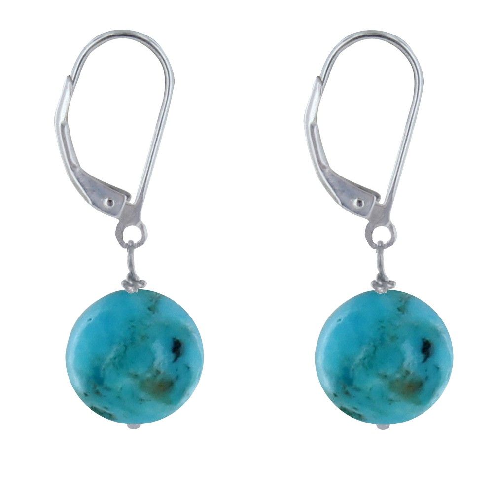 Boucles d'Oreilles Dormeuse Argent 925 et Perle de - LES POULETTES BIJOUX - Modalova