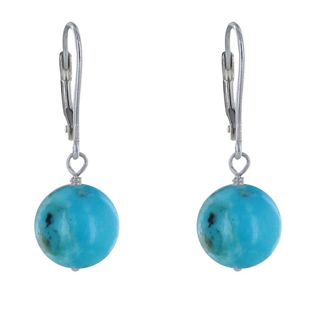 Boucles d'Oreilles Dormeuse Argent 925 et Perle de - LES POULETTES BIJOUX - Modalova