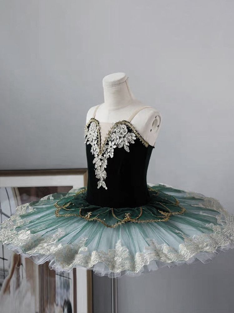 Robe tutu de ballet pour filles jupe de princesse en tulle moelleux costume du Lac des cygnes pour récital et cours de ballet - milanoo.com - Modalova