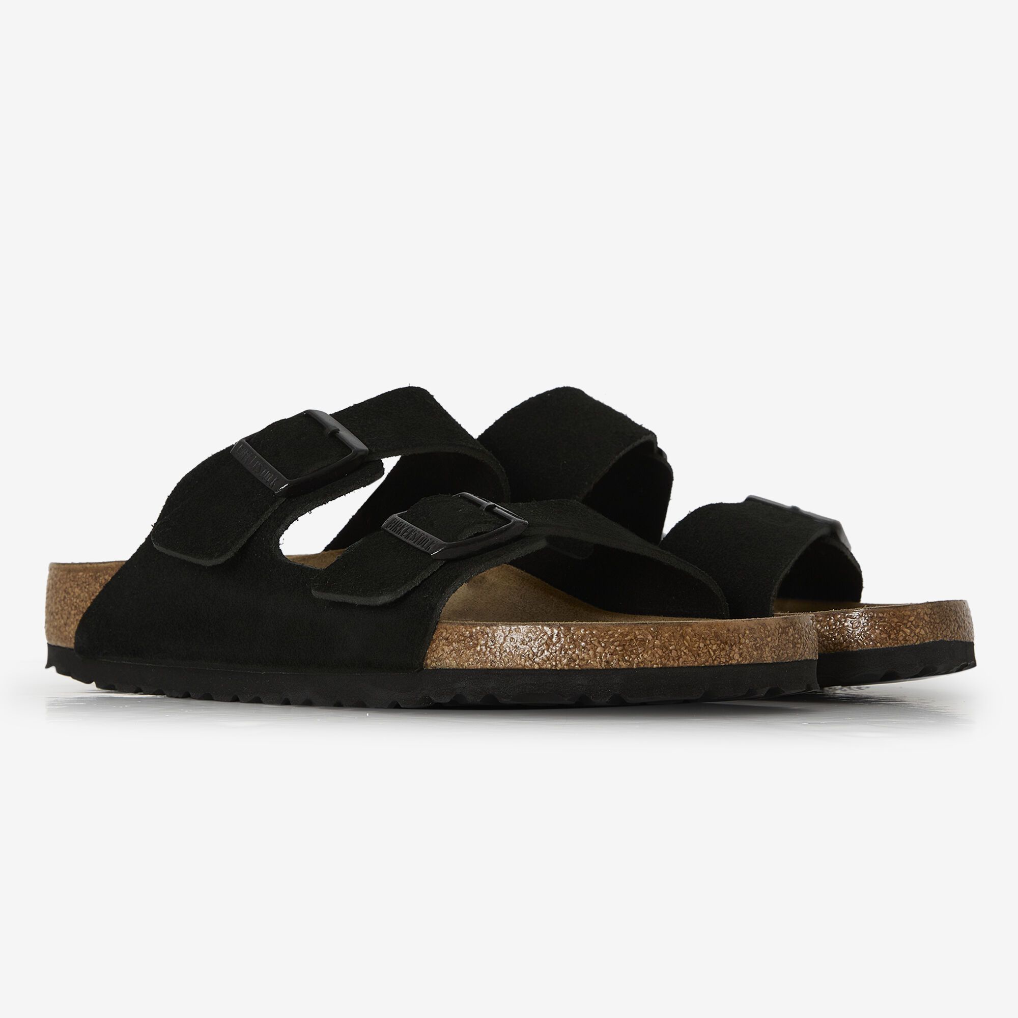 Arizona Suede Black Noir - Birkenstock - Modalova