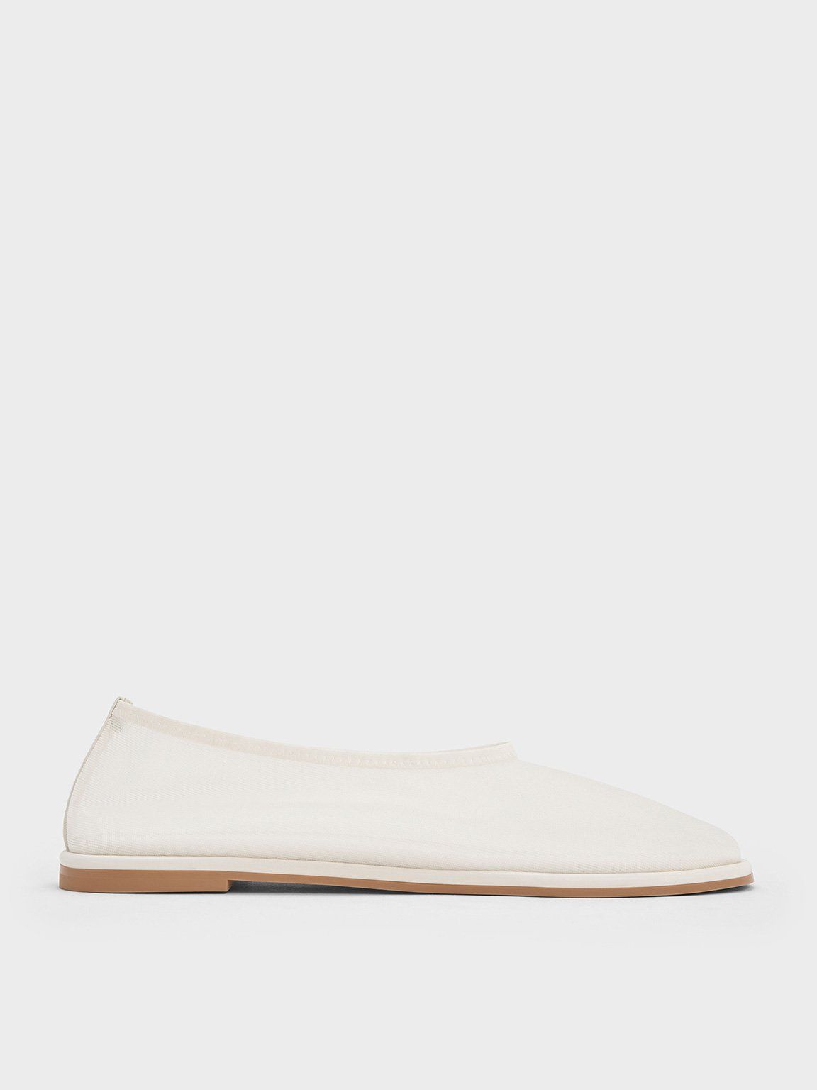 Charles & Keith - Ballerines en maille - Charles & Keith - Modalova