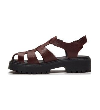 TB0A5S65EIW1 Sandales à plateforme Stone Street (39.5 W), Cuir, 3 à 5 cm, Boucle, Casuel - Timberland - Modalova