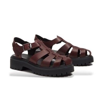 TB0A5S65EIW1 Sandales à plateforme Stone Street (39.5 W), Cuir, 3 à 5 cm, Boucle, Casuel - Timberland - Modalova