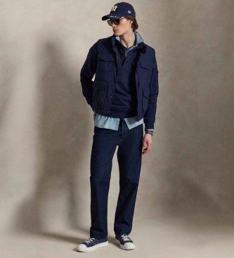 P04862001 Sweat-shirt en tissu éponge, style marin fonctionnel (M), Casuel, Coton - Polo Ralph Lauren - Modalova