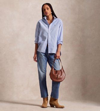L'iconique chemise oxford Relaxed Fit (M), Casuel, Coton, Manche longue - Polo Ralph Lauren - Modalova