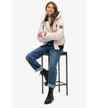 W5011824A Veste bombardier matelassée City (XL), Casuel, Gris, Polister recyclé, Durable - Superdry - Modalova