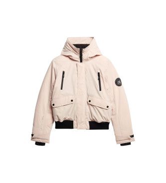 W5011824A Veste bombardier matelassée City (XL), Casuel, Gris, Polister recyclé, Durable - Superdry - Modalova