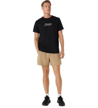 F334 T-shirt Logo Graphic (S), Casuel, Coton, Manche courte - ASICS - Modalova
