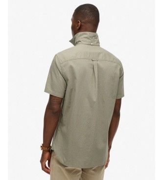 M4011093A Chemise City Cotton Linen (L), Casuel, Coton, Manche courte - Superdry - Modalova
