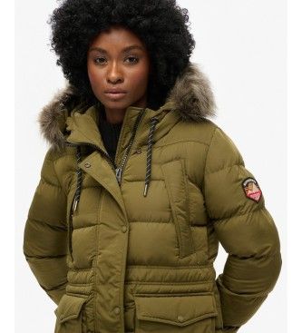 W5011787A Veste matelassée Everest MID Faux (S), Casuel, Polister recyclé - Superdry - Modalova