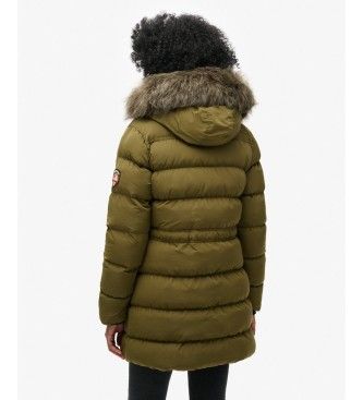 W5011787A Veste matelassée Everest MID Faux (S), Casuel, Polister recyclé - Superdry - Modalova