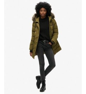 W5011787A Veste matelassée Everest MID Faux (S), Casuel, Polister recyclé - Superdry - Modalova
