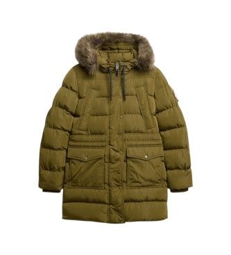 W5011787A Veste matelassée Everest MID Faux (S), Casuel, Polister recyclé - Superdry - Modalova