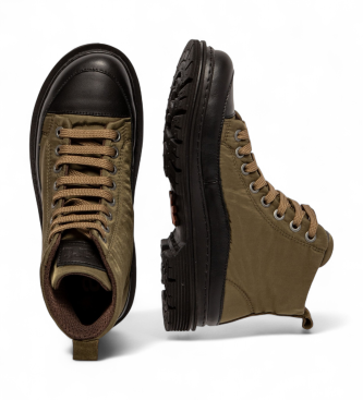 D1003_0G3 Bottes 1895 Birmingham (36), Plat, Lacets, Casuel, Nylon recyclé - ART - Modalova