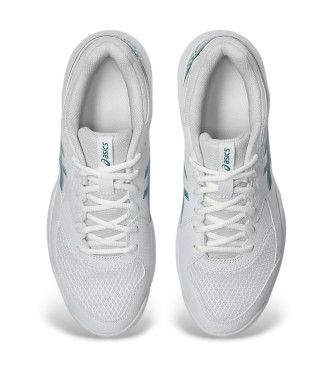 A414 Trainers Gel-Dedicate 8 Padel (40), Blanc, Plat, Lacets, Casuel, Sport, Tennis/Padel, Multisport - ASICS - Modalova