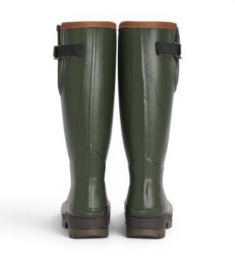 LRF0063 Bottes de pluie Tempest vertes (38), Plat, Aucun, Boucle, Casuel, De plein air - Barbour - Modalova