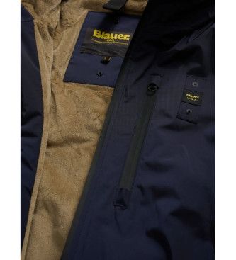 WBLUC11083 Veste avec doublure en cuir Eco (M), Casuel, Polyester - Blauer - Modalova
