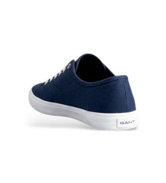 Pillox - Baskets en sergé de coton (36), Tissu, Plat, Lacets, Casuel - Gant - Modalova