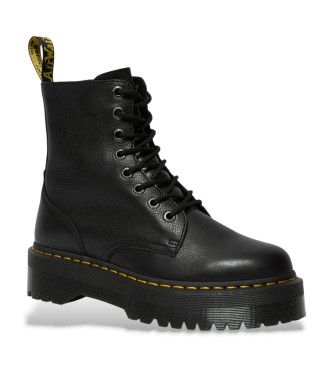 Bottes en cuir Jadon III (36), 5 à 8 cm, Lacets, Fermeture éclair, Casuel - Dr Martens - Modalova