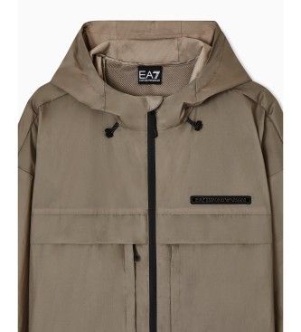 M001594_AF21031 Anorak Athletic Mix (3XL), Casuel, Polyester, Polyamide - EA7 - Modalova