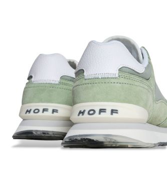 Trainers Medellín (36), Cuir, Plat, Lacets, Casuel, Vert - HOFF - Modalova