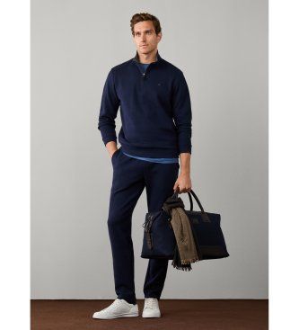 HM5800151 Sweat à demi-fermeture éclair (S), Casuel, Coton, Manche longue - Hackett London - Modalova