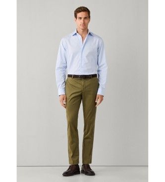 HM3010851 Chemise City Awning Stripe clair (S), Casuel, Coton, Classique, Manche longue - Hackett London - Modalova