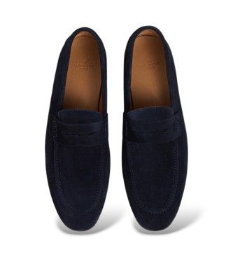 HMS200148 Chaussures en nubuck Martins Saddle (41), Plat, Aucun, Casuel - Hackett London - Modalova