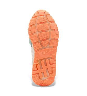 HV253948 Baskets Kansas (36), Cuir, Plat, 1 à 3 cm, Aucun, Casuel, Multicolore - Hispanitas - Modalova
