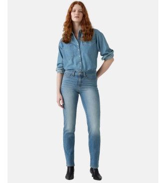 Levi's. 19631-0279 Jeans 314 Shaping Straight (25/32), Bleu, Casuel, Coton, Denim - Levis - Modalova