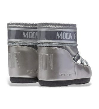 D1409350 Bottes Icon Low Glance (36/38), Argenté, Plat, Aucun, Casuel, Neige - moon boot - Modalova