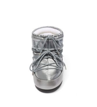 D1409350 Bottes Icon Low Glance (36/38), Argenté, Plat, Aucun, Casuel, Neige - moon boot - Modalova